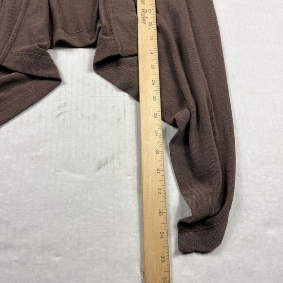 Ivy Jane Embroidered Vest Brown Floral Sleeveless Boho Hippie Sweater SMALL - Picture 6 of 11